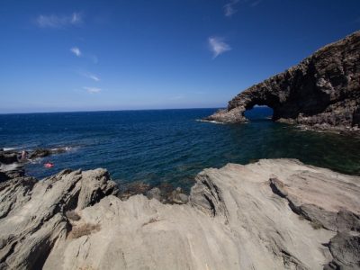 54550892 - a view of elephant arc pantelleria,italy